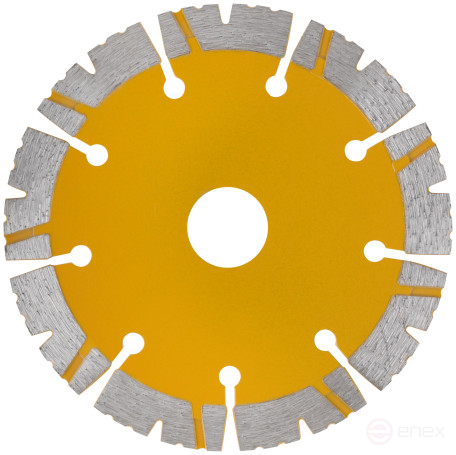 Диск отрезной алмазный "Сегментный по железобетону и граниту", CUTOP profi plus, 125х2,4х13х22,2мм