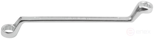 Ключ накидной "Хард", хромированное покрытие 17х19 мм