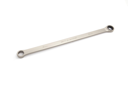 Ключ накидной трещоточный удлинённый 19 мм