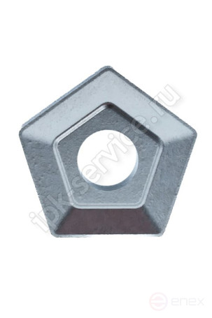 PNUM110408Т5К10(YT5)(Н30) Пластина пятигранная сменная шлифованная ИПК