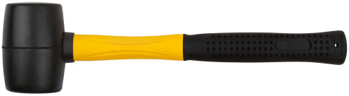 Киянка резиновая, фиберглассовая ручка 45 мм (230 гр)