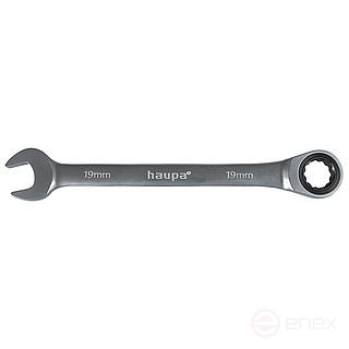Wrench with a mouth/ratchet ring, wz 12 mm