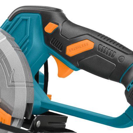 Circular cordless saw BORT BHK-18Li-125 (2*3.0 Ah + battery)