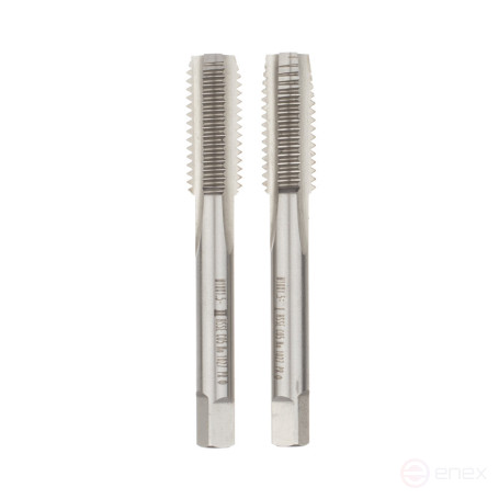 Метчики 1127 ком-кт двухпр. Эксперт М10*1,5 HSSE M35 Co5% Пласт бокс 1/10