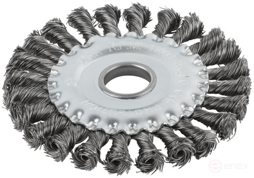 Straight disc corkscrew, seat diameter 22.2 mm, 125 mm twisted steel wire