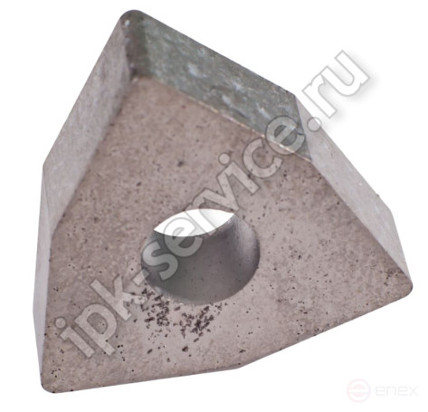 WNUM100608T15K6(YT15) Polyline Triangle Replacement Plate