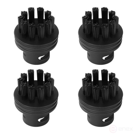 Набор аксессуаров для пароочистителя BORT Round brush SET (4pcs)