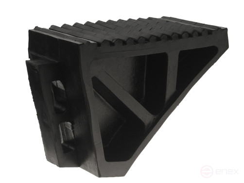 Упор противооткатный резиновый 240х170х115мм JTC