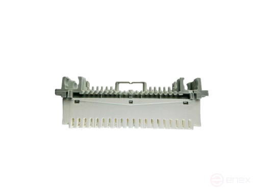 Connecting plinth for 10 pairs of Ripo, clamp and rail mounting, mark 0-9, KRONE