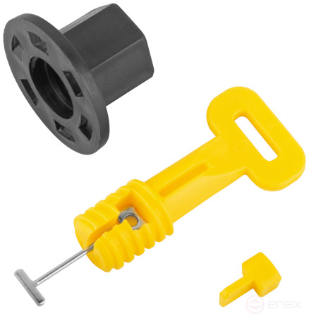 SVP (Tile Leveling System) reusable, Clips 50 pcs., Nuts 50 pcs., seam width 2.0 mm