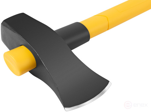 Forged cleaver, fibreglass long handle of the reverse type 900 mm, 3600 gr.