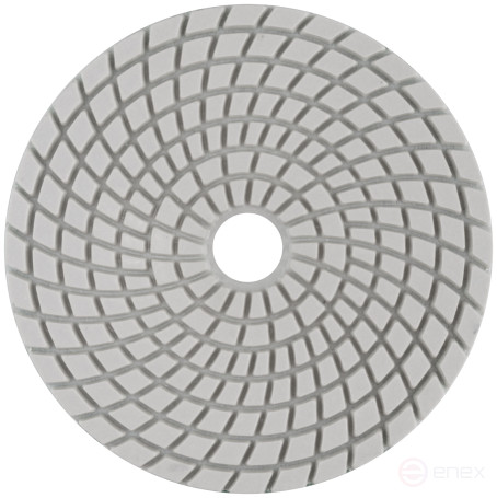 Diamond flexible grinding wheel AGSHK (Velcro), wet grinding, 100 mm, P 800