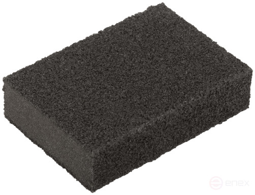 Aluminum oxide grinding sponge, 100x70x25 mm, P 40