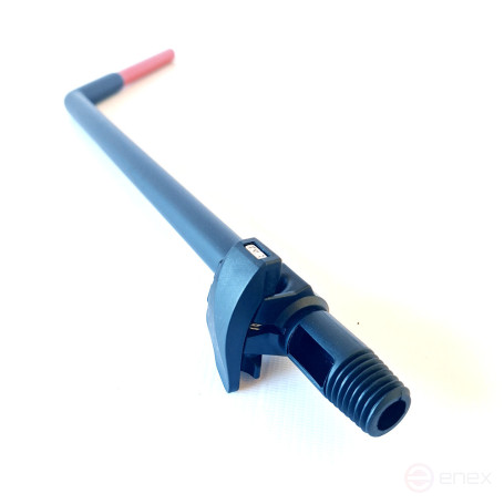 Насадка для штанги Гусиная шея карбон 350мм