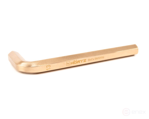 Hexagon wrench 13 intrinsically safe alloy BeCu 166-13, HORTZ
