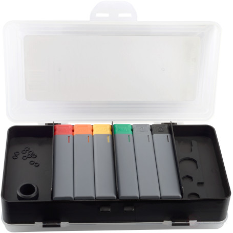 Riveter for exhaust (2.4-6.4mm) and threaded (M3-M6) rivets Avtodor PRO 45400