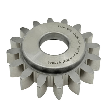 Долбяк чашечный M 8.0, z=16, 20°, D=128 мм, d=44.45 мм (2536-0202) TORNERI Т028246