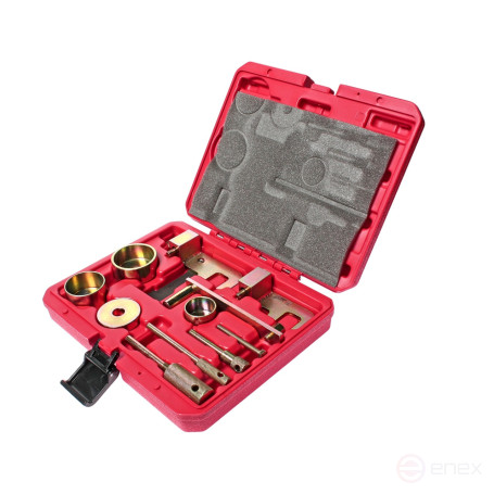 Набор фиксаторов распредвала / коленвала, Renault-Nissan, кейс, 11 предметов МАСТАК 103-21811C