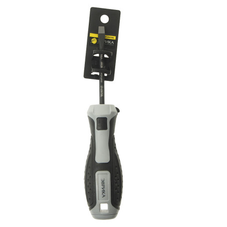 Slotted screwdriver SL5.5x75mm Ø5mm magnetic, rod S2, with holder HRC≥59 ER-25575SL EUREKA /1/12/144 NEW