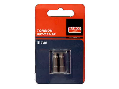 1/4" Bits 2pcs.for TORX T15 screws, L=25 mm