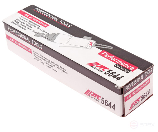 Отвертка пневматическая 1/4" 9000об/мин. длина 156мм JTC