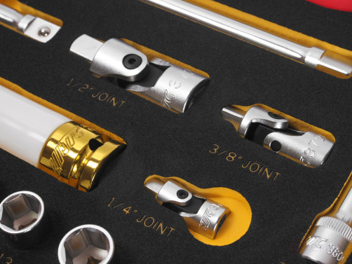 A set of tools 119 items locksmith and assembly (BMW) in the JTC box