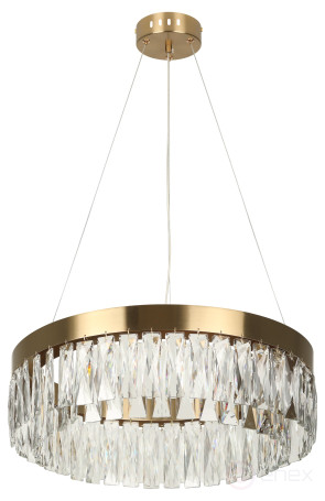 Люстра Rivoli Mary 6129-101 cветодиодная LED 28 Вт 3000 К хрусталь