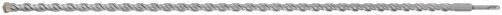 SDS PLUS concrete drill, Profi, W-shaped insert, double spiral, 22 x 1000 mm