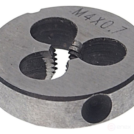 Плашка ER-00407P M04x0,7-ø20мм, в пластиковом футляре ЭВРИКА /1/10