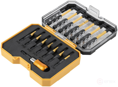 Набор торсионных бит "Ударник 50/75", Cutop profi plus, 15 предметов