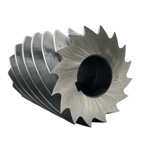 Cylindrical milling cutter f 80x100x32 mm z=16 R6M5 TORNERI T022897