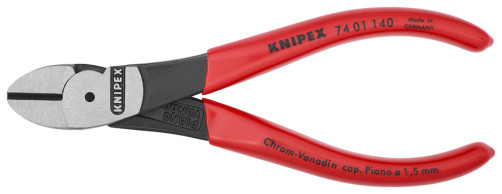 Бокорезы особ. мощн., рез: провол. ср. Ø 3.1 мм, твёрд. Ø 2 мм, роял. струна Ø 1.5 мм, L-140 мм, чёрн., 1-к ручки