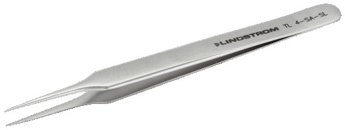 Stainless steel tweezers/antimagn/110mm/thin tips