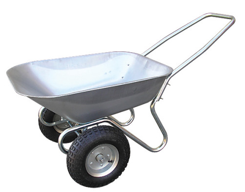 Two-wheeled wheelbarrow, 75 l, load capacity 140 kg