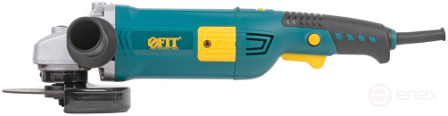 Angle grinder 1100 W; 3000-11000 rpm; KlK 125 mm; 2.3 kg; long ; reinforced.rotor; used brushes; box