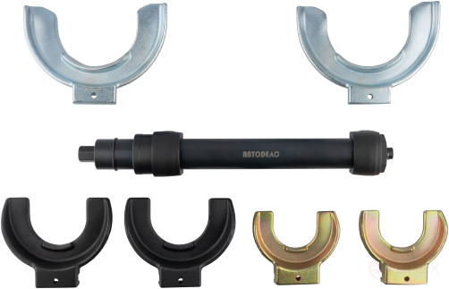 Стяжка пружин ф75-190mm (набор 8пр.(3пары)) АвтоDело PRO (41509)