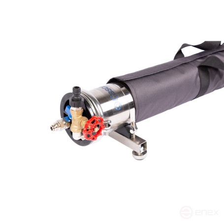 Portable membrane module for washing building facades Cascade RO