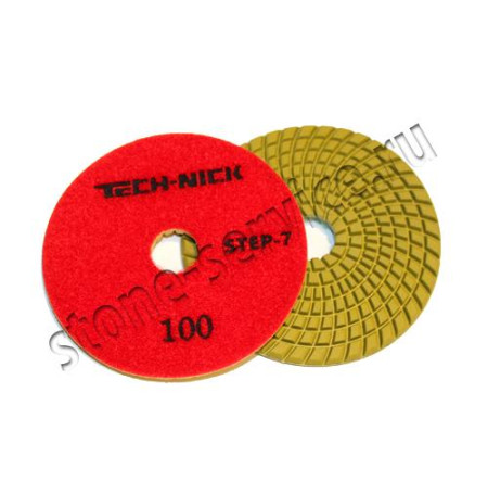Алмазный гибкий шлифовальный круг TECH-NICK STEP 7 100x3.5мм P 100