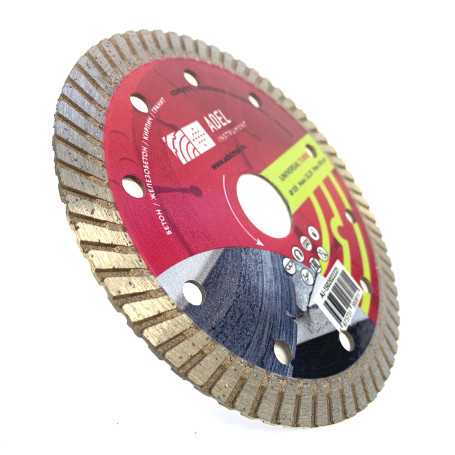 Diamond disc on concrete Universal Turbo PRO Ø125x10x22,23 Adel Instrument