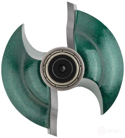 Фреза кромочная калевочная с нижним подшипником DxHxL=41х13х57,8 мм