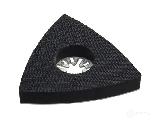 Nozzle for MFI PRACTICE delta sole, VELCRO, WITHOUT holes, for 80 mm sanding plates (240-409)