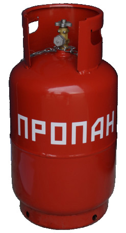 Propane cylinder 27 l with valve