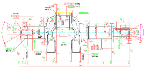 Коленвал LIFAN 13110/2V90F D28,575 мм (Q1 type)