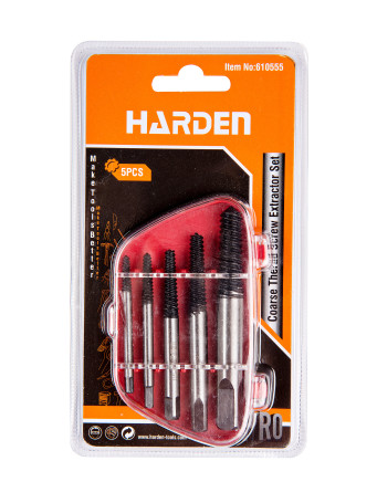 Set of extractors 5 items Cr-Mo // HARDEN