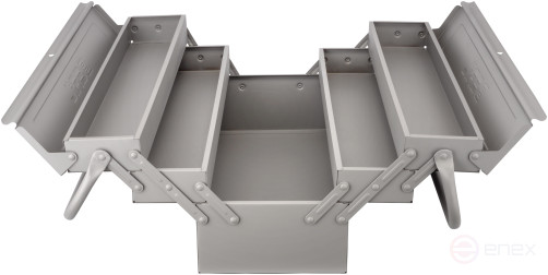 450mm metal tool box (5 compartments) BERIL