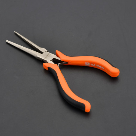 Long pliers for precision work, CRV, 150 mm.// HARDEN