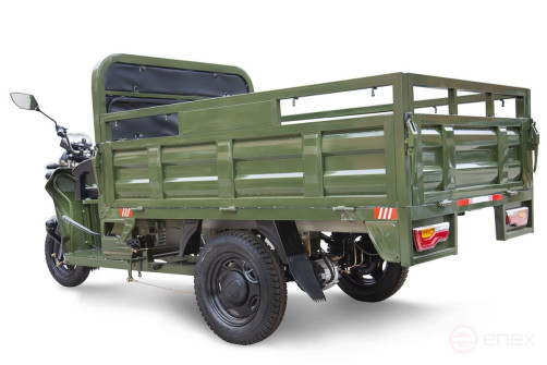 Грузовой электротрицикл Rutrike D4 NEXT 1800 60V1500W, красный