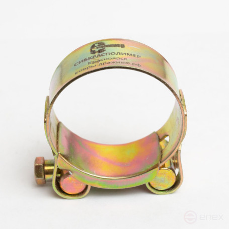 Single-bolt metal power clamp 44-47 mm, 1 piece