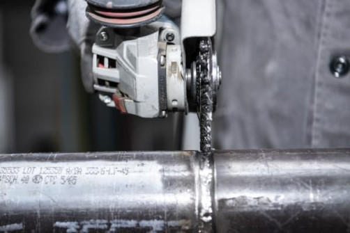 Дисковая щетка для трубопроводов, скрученная BRP 600 Z, 125 x 6 x 22,23