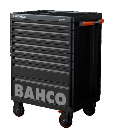 Tool cart with 8 drawers and protective sides, Premium series